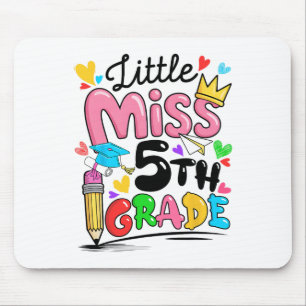 Kleine Miss 5. Klasse Süßes Zur Schule Mousepad