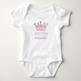 Kleine Miss Adorable, Baby Girl Geschenk, kundensp Strampler