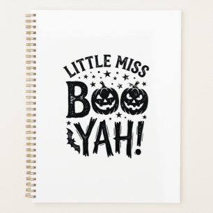 Kleine Miss Boo Yah Vintage Halloween-Shirt-Design Planer