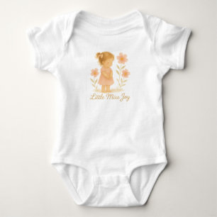 Kleine Miss Freude Baby Strampler
