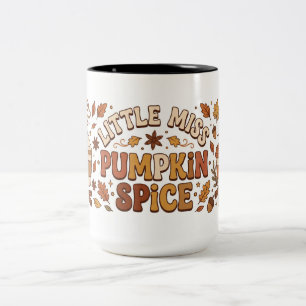 Kleine Miss Kürbisgewürz Zweifarbige Tasse