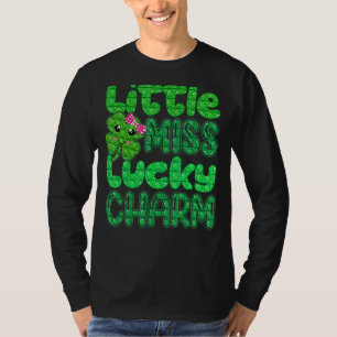 Kleine Miss Lucky Charm Pop St Patrick's Day to T-Shirt