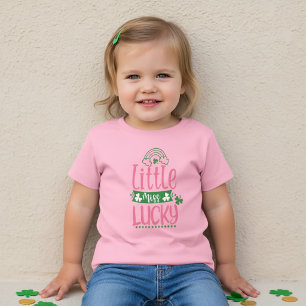 Kleine Miss Lucky Girl St Patrick T - Shirt für Ki