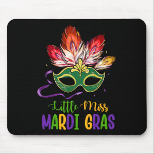 Kleine Miss Mardi Gras Mardi Gras Maske Kinder Tod Mousepad