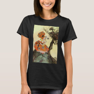 Kleine Miss Muffet & Spider, Vintage Muttergoose T-Shirt