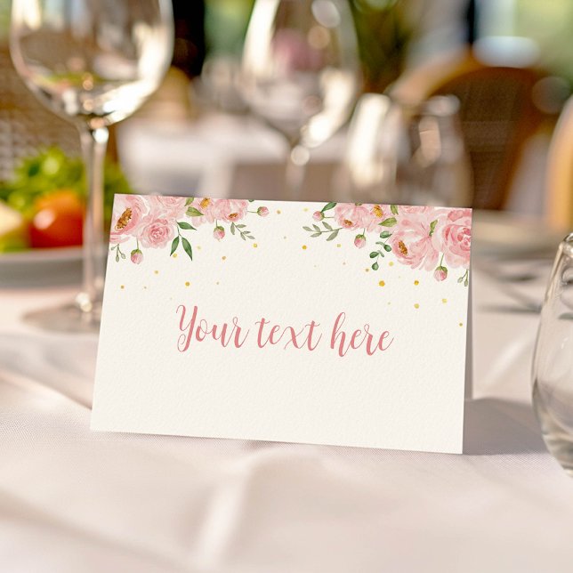 Kleine Miss ONEderful Birthday Food Platzkarte (Von Creator hochgeladen)