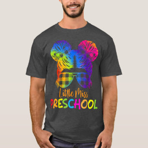 Kleine Miss Preschool ersten Tag Hallo Vorschule T-Shirt