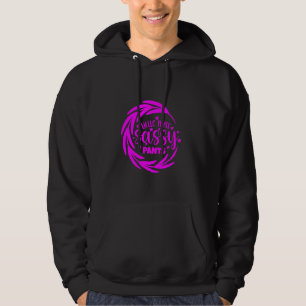 Kleine Miss Sassy Pants Design Hoodie