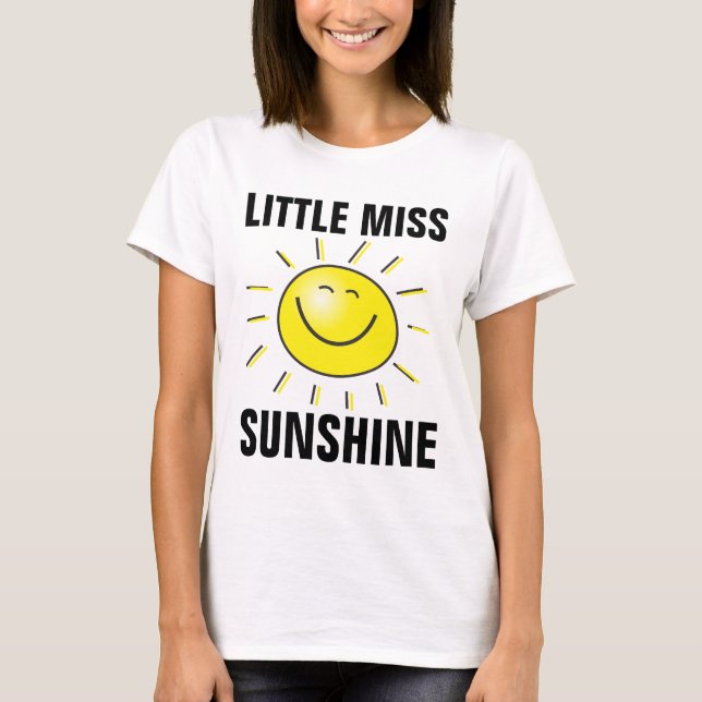 KLEINE MISS SUNSHINE LADIES T - SHIRT (Vorderseite)