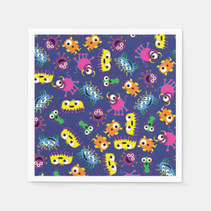 Kleine Monster Geburtstagsparty Serviette