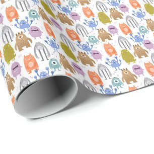 Kleine Monster Kinderkinderzimmer Geschenkpapier