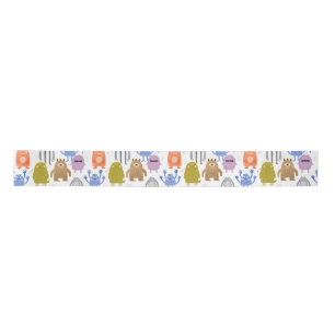 Kleine Monster Kinderkrippe Satinband