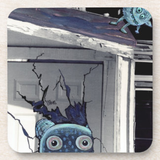 kleine Monster-Untersetzer Untersetzer