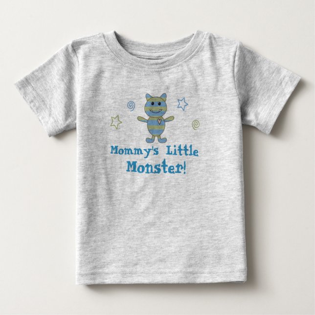 Kleine Monsters Baby Top (Vorderseite)