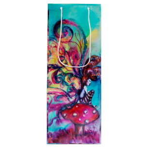 KLEINE MUSHÖMCHEN GESCHENKTÜTE FÜR WEINFLASCHEN