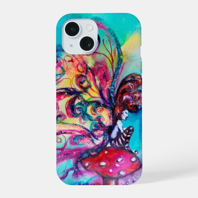 KLEINE MUSHÖMCHEN iPhone 15 HÜLLE (Rückseite)