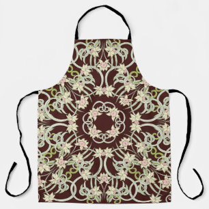 Kleine Narzisse, Jugendstil Quadrat. Schürze