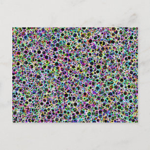 Kleine Neonzirkel Postkarte