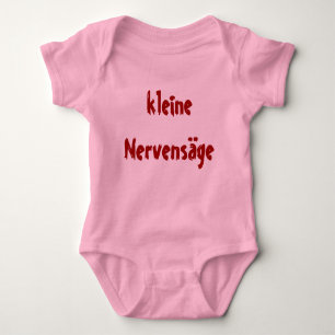 kleine Nervensäge Baby Strampler