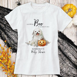Kleine Niedliche Halloween-Duschmutter T-Shirt