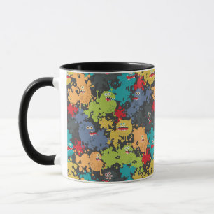 Kleine niedliche lustige Monster Tasse
