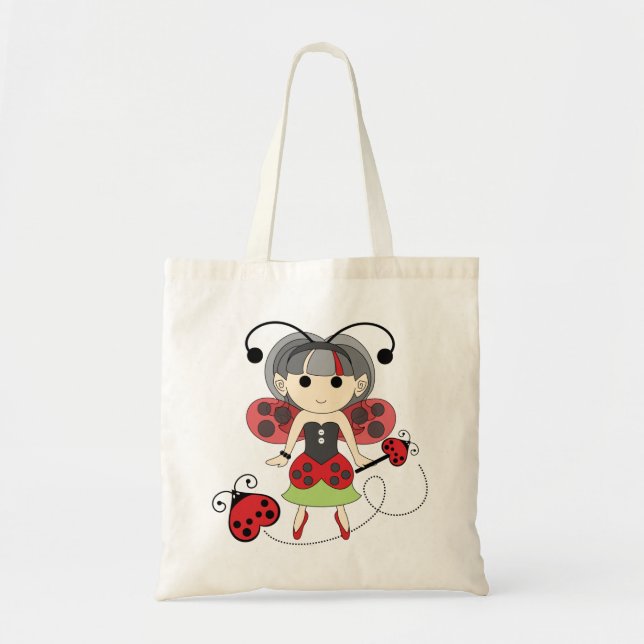 Kleine niedliche Taschen-Tasche Fräulein-Ladybug Tragetasche (Vorne)