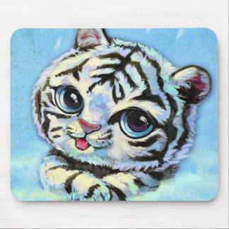 Kleine niedliche Tigerkatze Mousepad