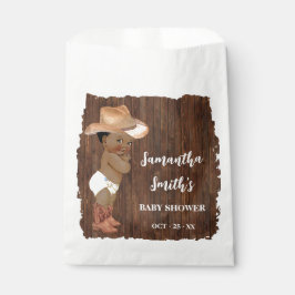 Kleine OM Cowboy Western Baby Dusche Beutel Geschenktütchen