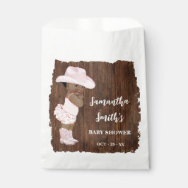 Kleine OM Cowgirl Western Baby Dusche Party Geschenktütchen