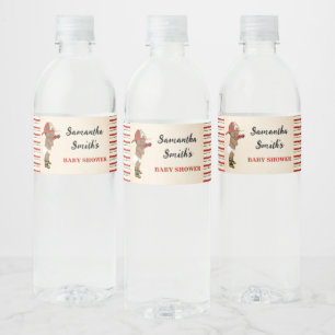 Kleine OM Fireman Baby Dusche Wasser Flasche Etike Wasserflaschenetikett