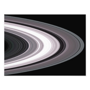 Kleine Partikel in SaturnÃ, aber Â Â ½s Rings Fotodruck