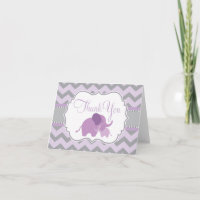 Kleine Peanut Babydusche Danke-Karte