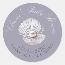 Kleine Pearl Baby Dusche