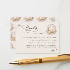 Kleine Pearl Baby Duwer Buchungsanfrage Begleitkarte