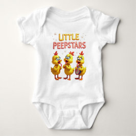 Kleine Peepstars - Retro Osterband Vibes Baby Strampler