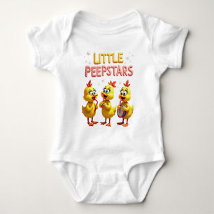 Kleine Peepstars - Retro Osterband Vibes Baby Strampler