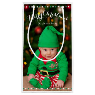 Kleine Personalisierte Weihnachtsgeschenktaschen Geschenktüte