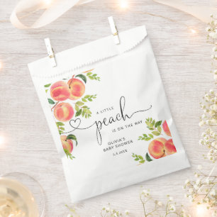 Kleine Pfirsichbrause Geschenktütchen
