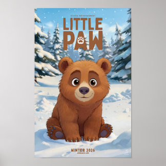 Kleine Pfote Poster