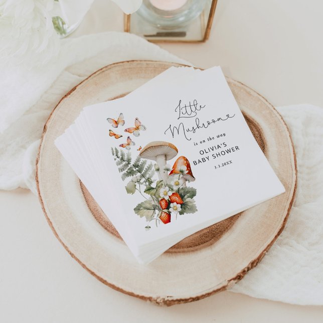 Kleine Pilzdusche fallen Serviette (Von Creator hochgeladen)