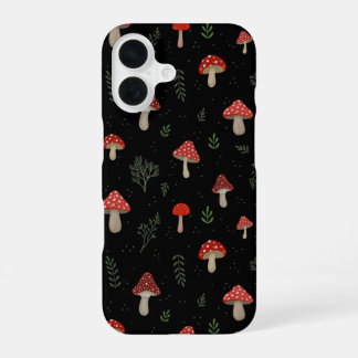 Kleine Pilze iPhone 16 Hülle
