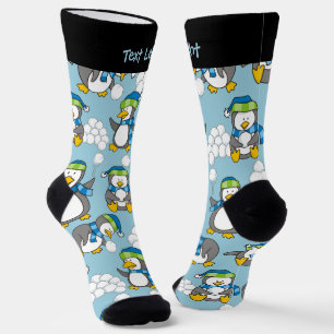 Kleine Pinguine Pattern Socks Socken