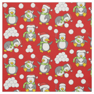 Kleine Pinguine Patterns Stoff