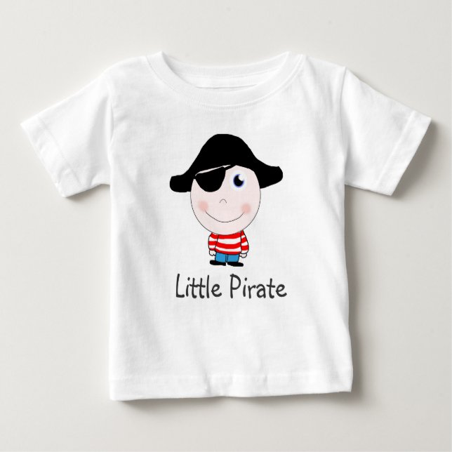 Kleine Piraat Baby T-shirt (Vorderseite)