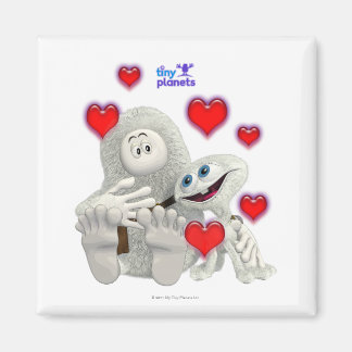 Kleine Planeten Alles, was du brauchst, ist Liebe Magnet