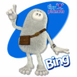 Kleine Planeten Bing - Ein-ha! Freistehende Fotoskulptur<br><div class="desc">Bings Moment der Inspiration,  ein plötzliches Einha! Und das Problem wird gelöst!</div>