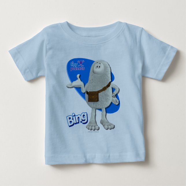 Kleine Planeten Bing - wie das? Baby T-shirt (Vorderseite)