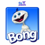 Kleine Planeten Bong - Beanie Freistehende Fotoskulptur<br><div class="desc">Bong,  das entscheidende Propeller-köpfige!</div>