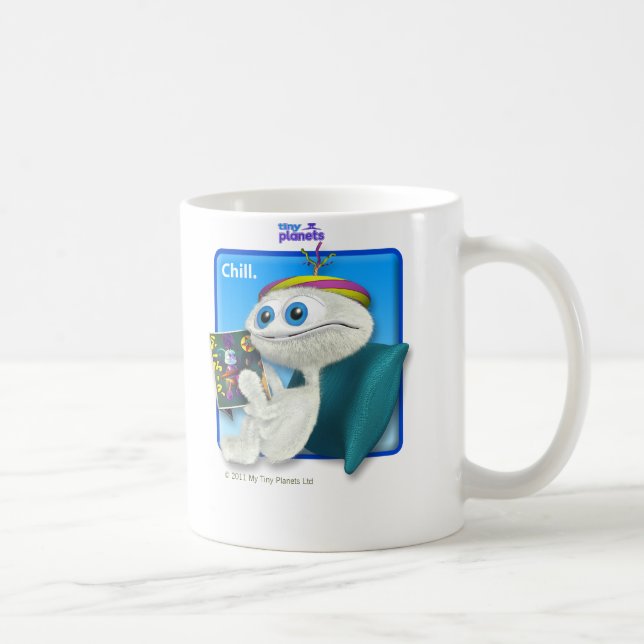 Kleine Planeten Bong - Schauer Kaffeetasse (Rechts)
