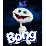 Kleine Planeten Bong - weit heraus! Freistehende Fotoskulptur<br><div class="desc">Wenn es um kleine PelzAußerirdischen geht,  ist Bong Nr. eine in der niedlichen Liste!</div>